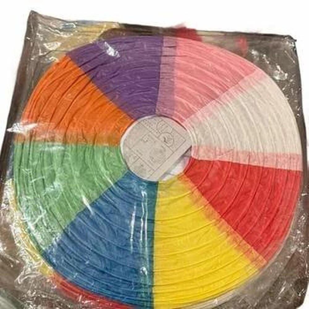 Beach Ball Hanging Paper Lanterns - 6 Piece Set